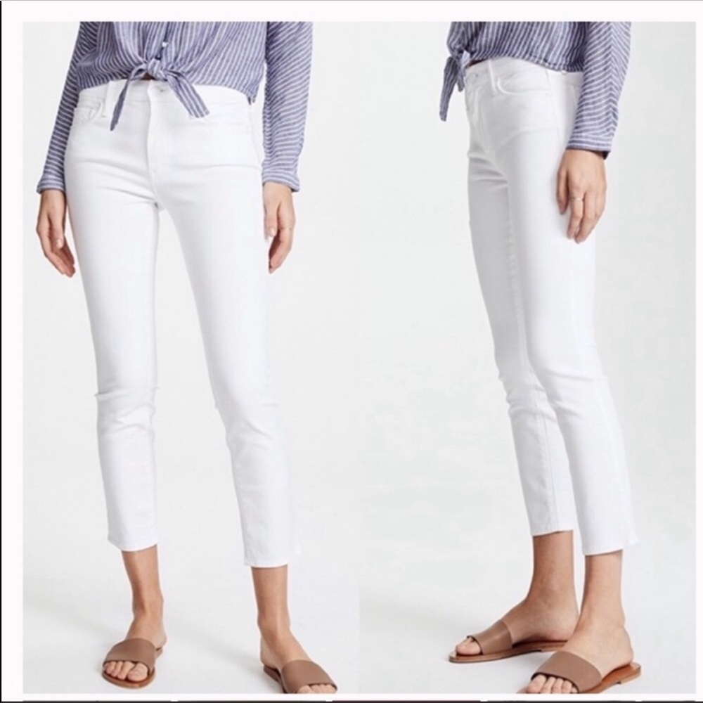 MOTHER The Looker Crop Jean Milady Hot at Hand